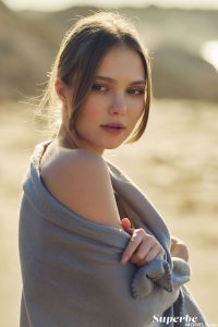 Scarlet Hansen At The Beach