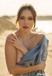 Scarlet Hansen At The Beach